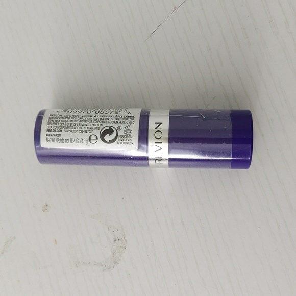 🟣 3 for $15 NEW AND SEALED Revlon Lipstick in Aqua Shock - Picture 3 of 5